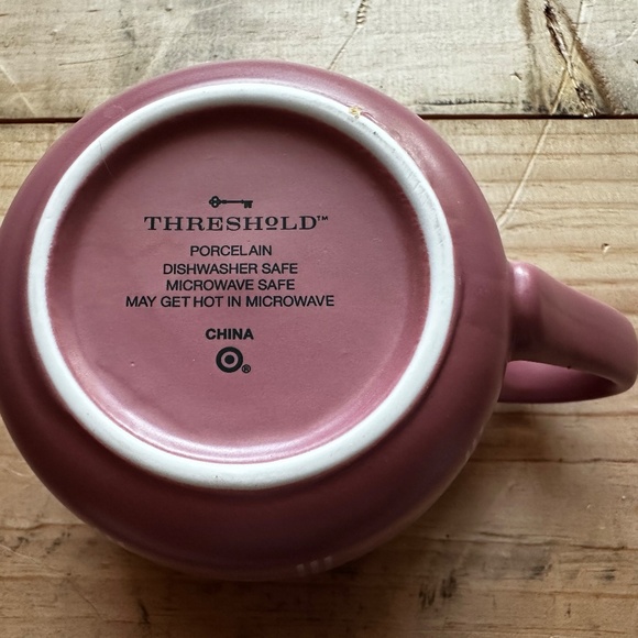 Target Threshold Porcelain Thanksgiving-Themed Mug - Dusty Pink - Picture 3 of 3